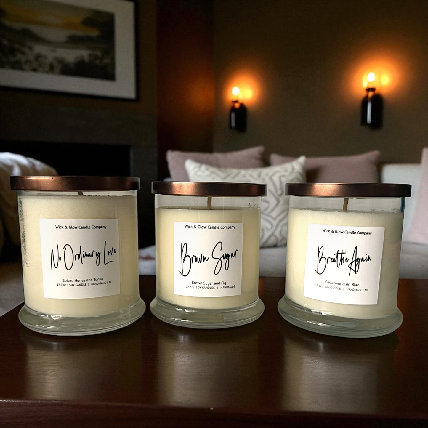 For Your Soul Luxury Scented Candle Set