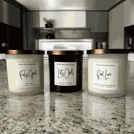R&B Mixtape Scented Candle Set - Wick and Glow Candle Company™