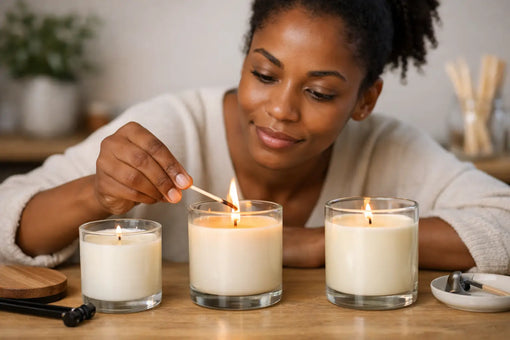 How to Burn Soy Candles Evenly Without Tunneling