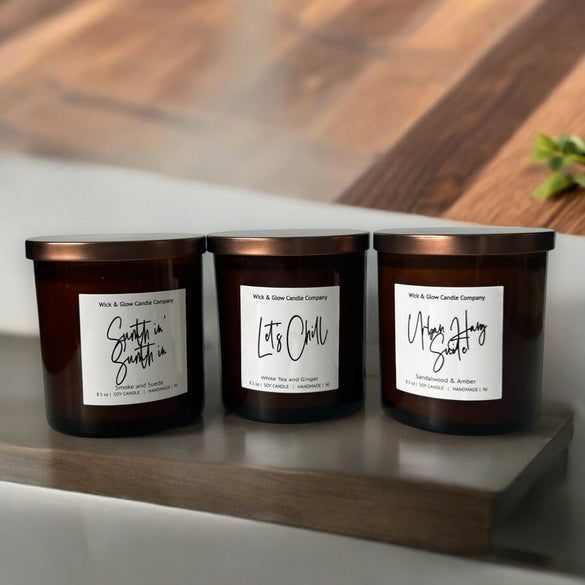 Men Love Candles Too - Wick and Glow Candle Company™