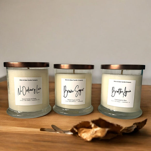 FOR YOUR SOUL LUXURY CANDLE COLLECTION - Wick and Glow Candle Company®