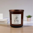 After Party Candle | Teakwood & Mahogany – Wick and Glow - Wick and Glow Candle Company™