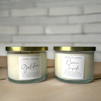 Breathe Deep Double Wick Luxury Scented Candle Set