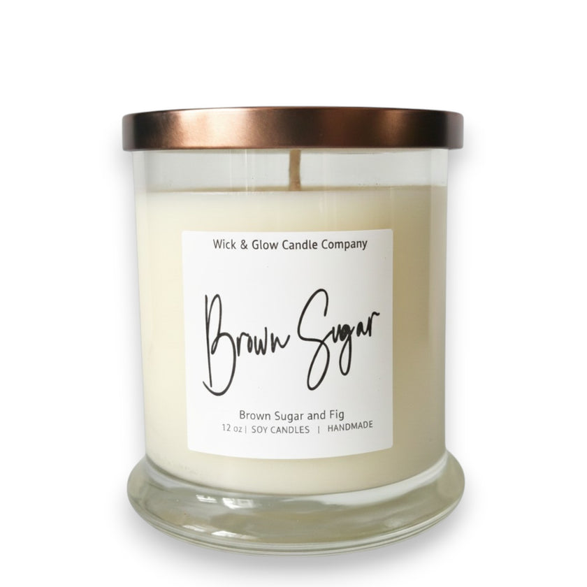 Brown Sugar Luxury Scented Candle