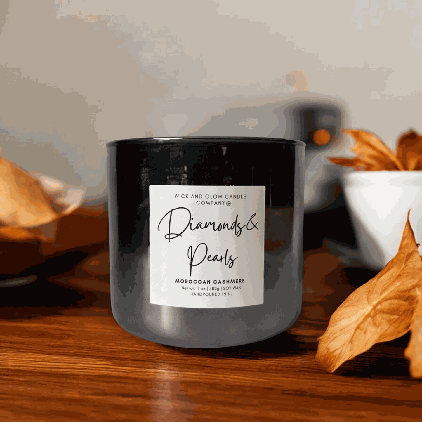 Diamonds and Pearls Luxury Scented Candle