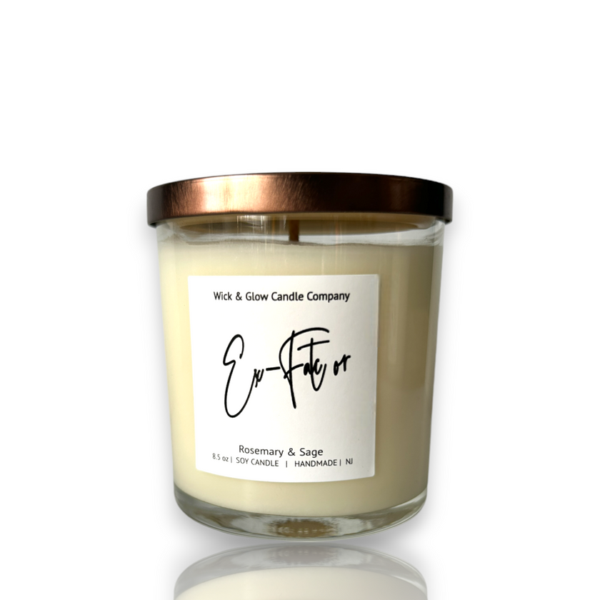 Ex-Factor Luxury Scented Candle - Wick and Glow Candle Company™