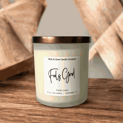 Feels Good Luxury Candle - Wick and Glow Candle Company™