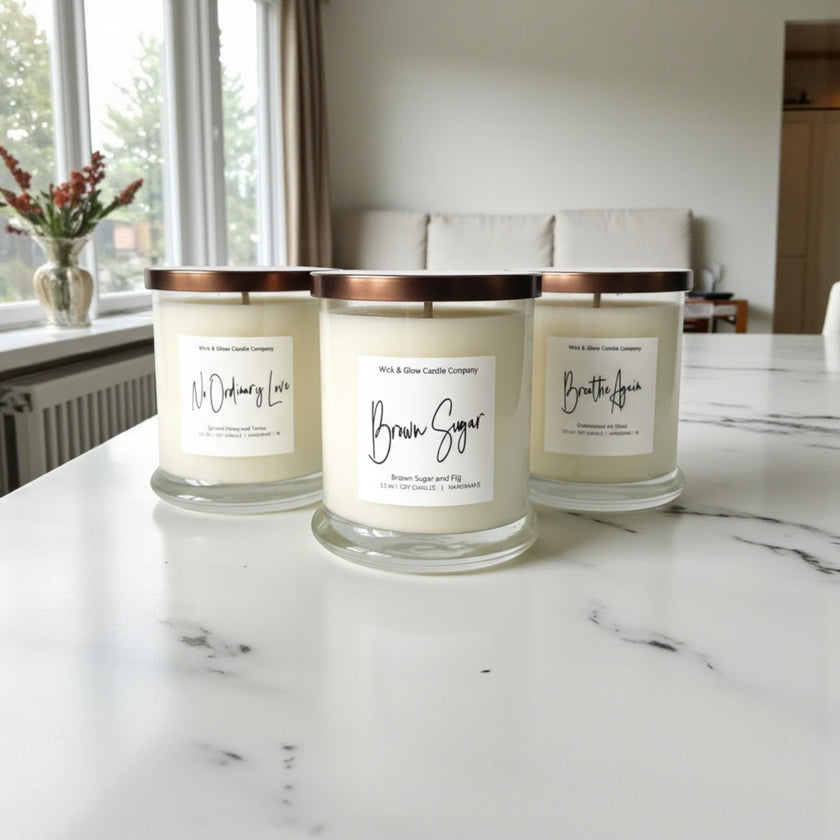 For Your Soul Luxury Scented Candle Set - Wick and Glow Candle Company™