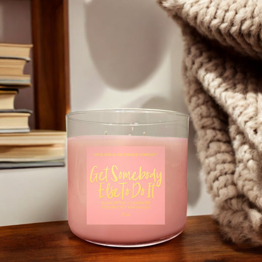 Get Somebody Else To Do It – 3-Wick Candle | Eucalyptus & Lavender