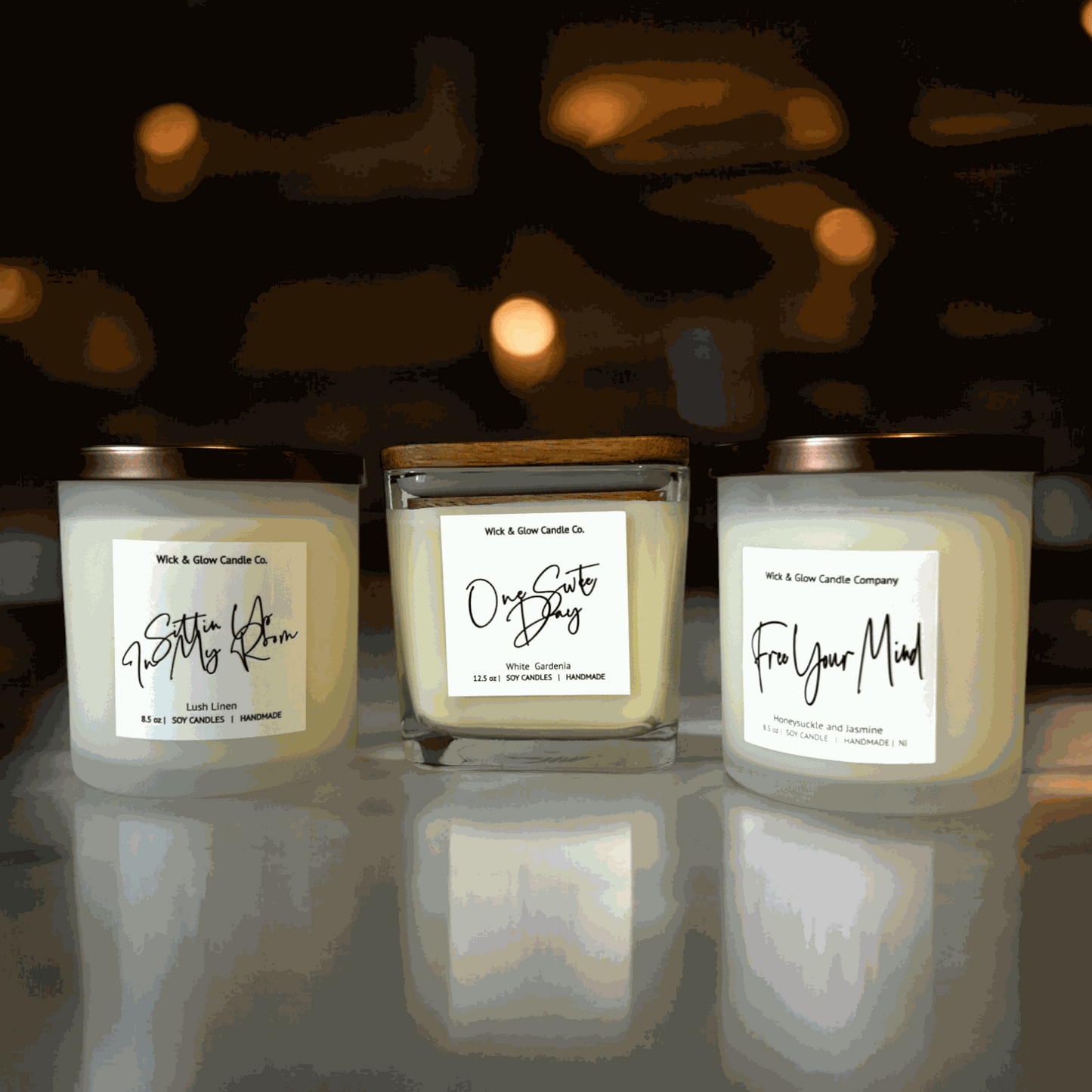 Ladies of R&B Luxury Scented Candle Set