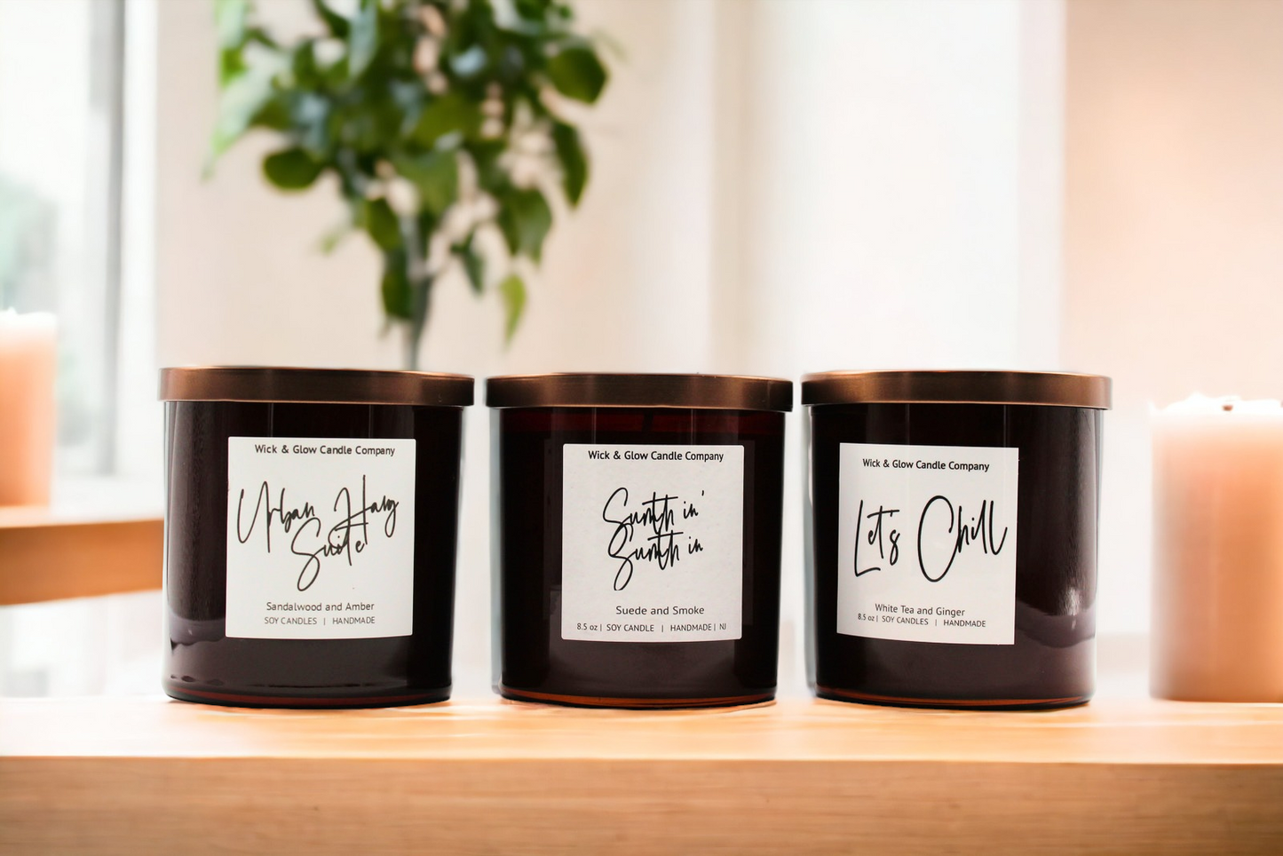 Men of R&B Luxury Scented Candle Set