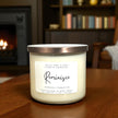 Reminisce –Cognac & Tobacco | 17 oz Luxury Soy Candle - Wick and Glow Candle Company™