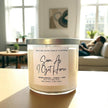 Soon As I Get Home Sandalwood, Tonka and Oud Luxury Scented Candle - Wick and Glow Candle Company™