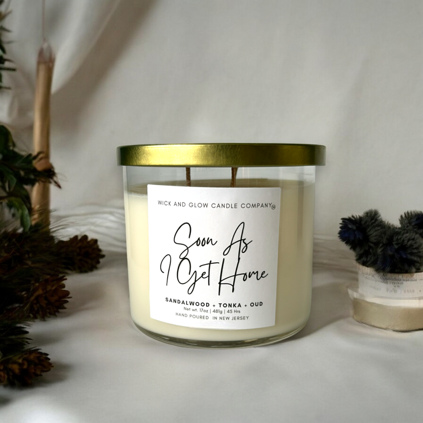 Fall 4 U Luxury 3 Wick Scented Candle Set - Wick and Glow Candle Company™