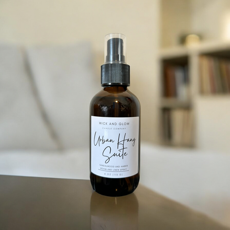 Urban Hang Suite-Sandalwood and Amber Room Spray - Wick and Glow Candle Company™