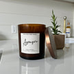 Ascension - Juniper and Berry Luxury Scented Candle - Wick and Glow Candle Company®