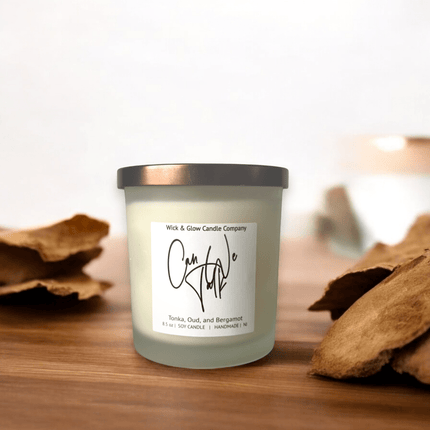 Can We Talk Luxury Candle - Wick and Glow Candle Company®