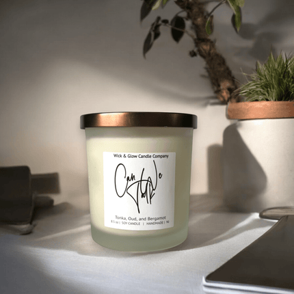 Can We Talk Luxury Candle - Wick and Glow Candle Company®