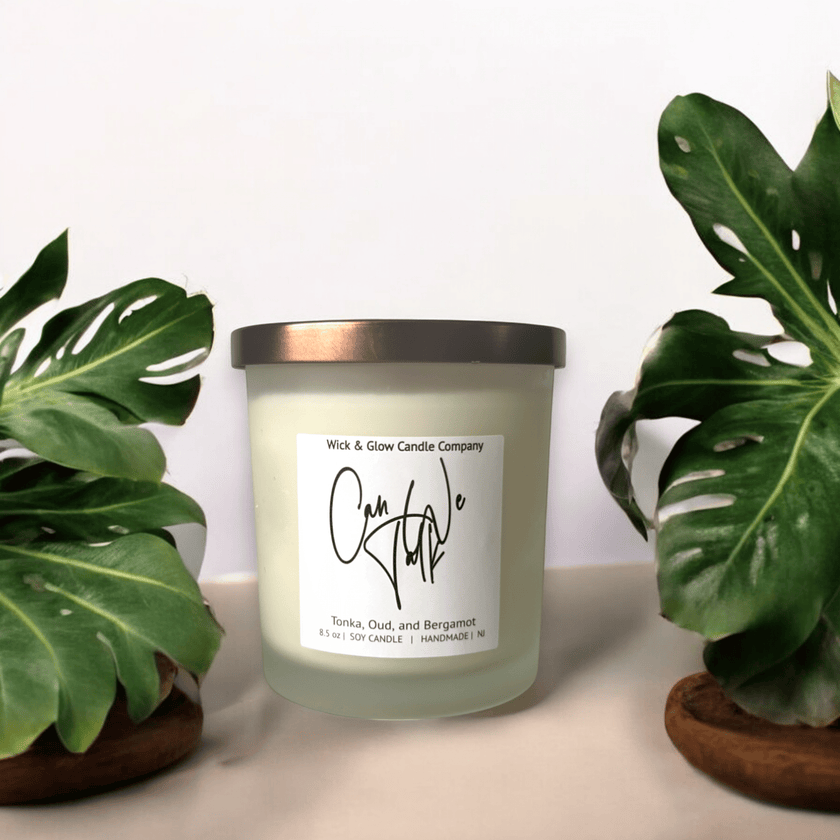 Can We Talk Luxury Candle - Wick and Glow Candle Company®