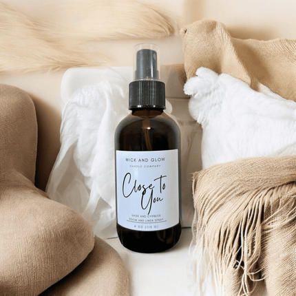 Close to You Room and Linen Spray - Wick and Glow Candle Company®