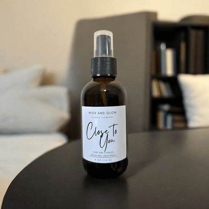Close to You Room and Linen Spray - Wick and Glow Candle Company®