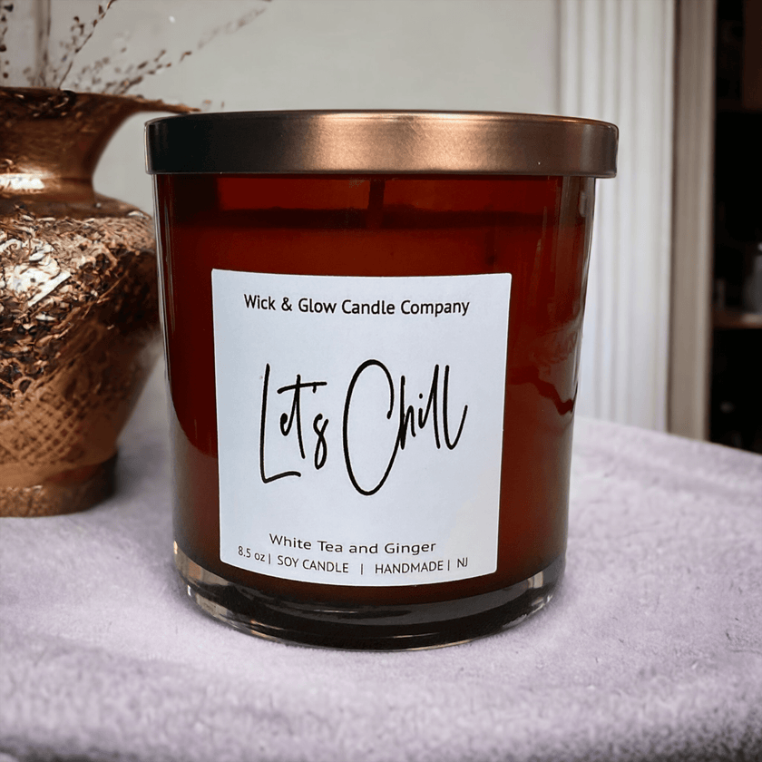 Cozy Gift Box Mini | Luxury Soy Wax Candle Gift Set | Handcrafted Self - Care Box by Wick & Glow - Wick and Glow Candle Company®