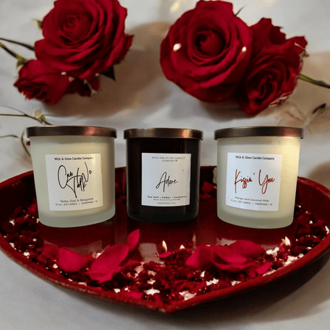 Me & U Luxury Scented Candle Set - Wick and Glow Candle Company®