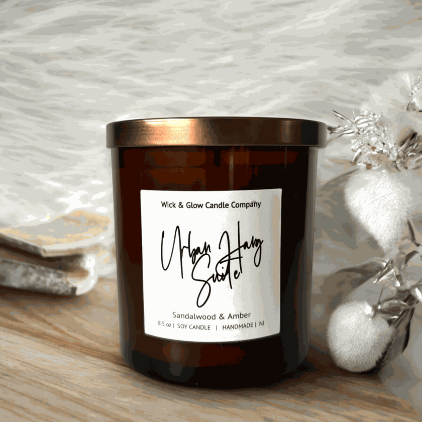 Men of R&B Luxury Scented Candle Set - Wick and Glow Candle Company®