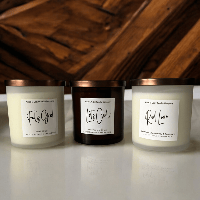 R&B Mixtape Scented Candle Set - Wick and Glow Candle Company®