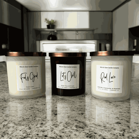 R&B Mixtape Scented Candle Set - Wick and Glow Candle Company®