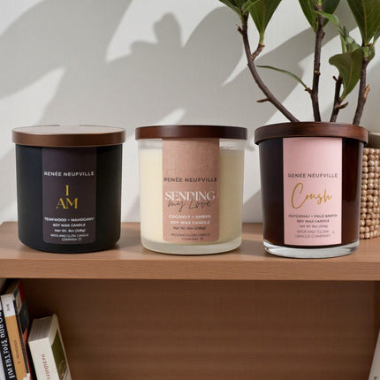 Scenting My Love Trio - Wick and Glow Candle Company®
