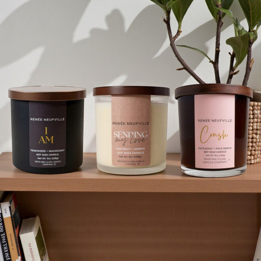 Scenting My Love Trio - Wick and Glow Candle Company®