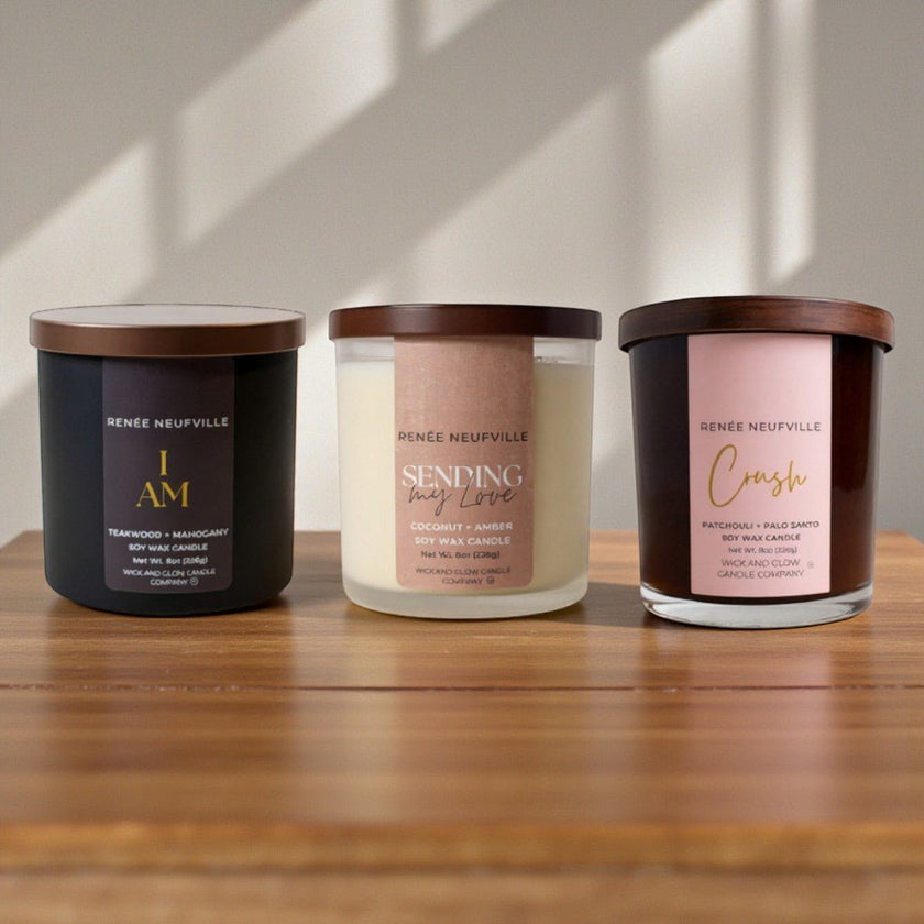 Scenting My Love Trio - Wick and Glow Candle Company®