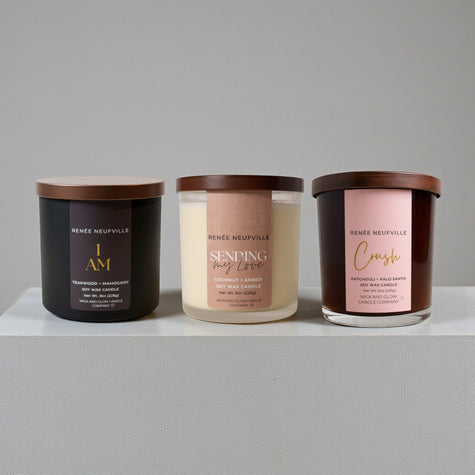 Scenting My Love Trio - Wick and Glow Candle Company®