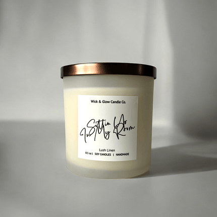 Sittin' Up In My Room Candle - Wick and Glow Candle Company®