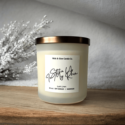 Sittin' Up In My Room Candle - Wick and Glow Candle Company®