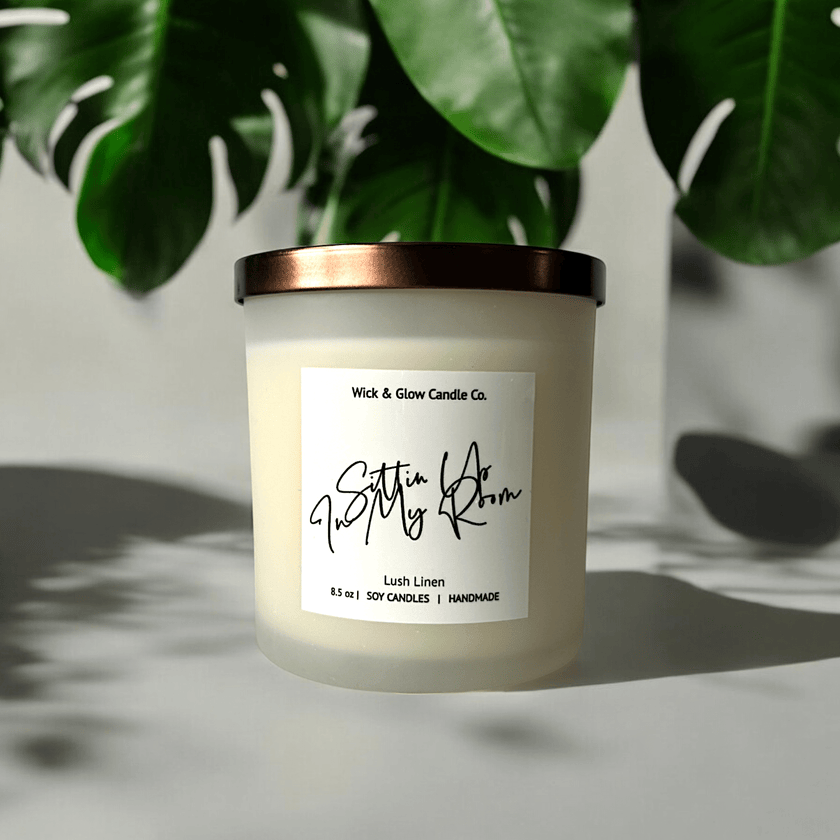 Sittin' Up In My Room Candle - Wick and Glow Candle Company®
