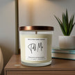 Tell Me | Luxury Soy Wax Candle – Peppermint & Eucalyptus - Wick and Glow Candle Company®
