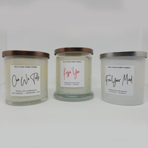 All The Feels Candle Set - The Wick and Glow Candle Company